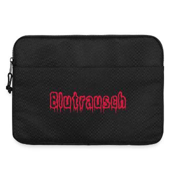 blood rushing exit-shirt - Laptop bag 15" - black - Front
