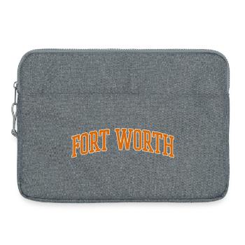 Fort Worth Collegiate Arch - Laptop bag 15" - heather grey - Front