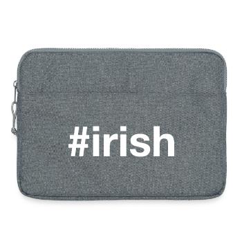 IRISH Irland Ireland Hashtag - Laptop bag 15" - heather grey - Front
