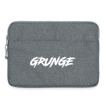 GRUNGE - Laptop bag 15" - heather grey - Front