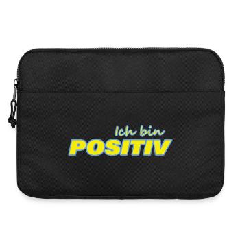 POSITIF - Sacoche pour ordinateur portable 15 pouces - noir - Devant