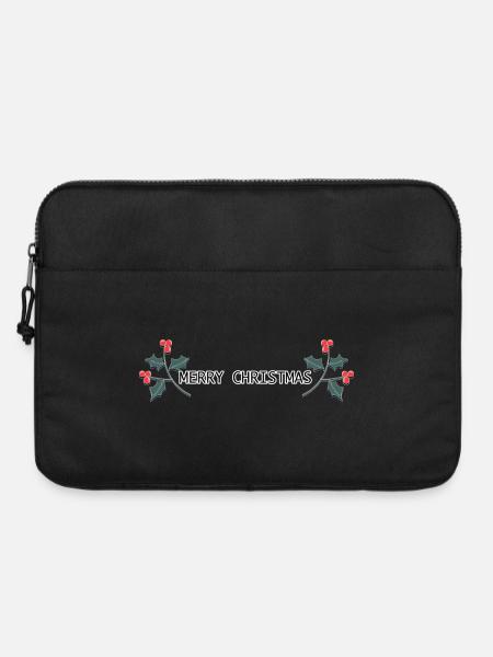 Merry Christmas - Laptoptasche 15" - Schwarz