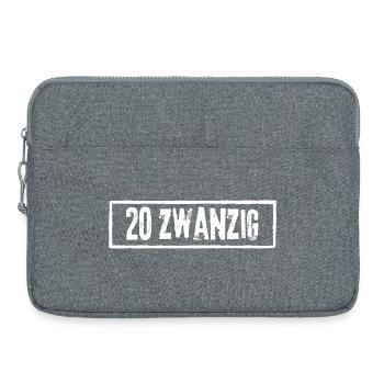 20 Years Old Rock Grunge - Laptop bag 15" - heather grey - Front