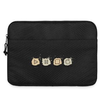 Pleine conscience, moments, souvenirs, bonheur - Sacoche pour ordinateur portable 15 pouces - noir - Devant