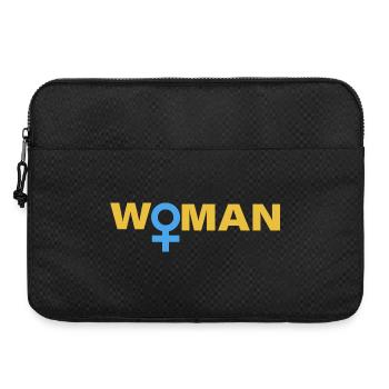 Woman - Laptop bag 15" - black - Front
