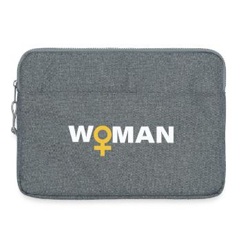 Woman - Laptop bag 15" - heather grey - Front