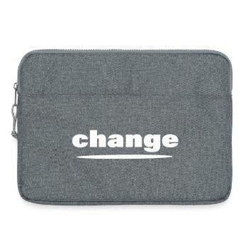CHANGE - Laptoptasche 15" - Grau meliert - Vorne