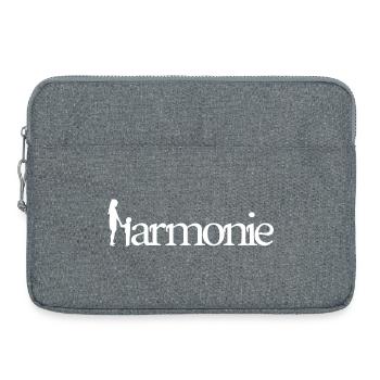 HARMONY! (family, dad, mom, children) - Laptop bag 15" - heather grey - Front