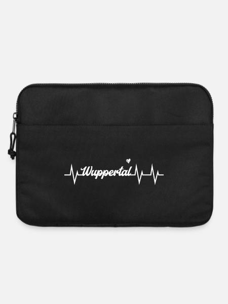 Heartbeat Wuppertal - Laptoptasche 15" - Schwarz