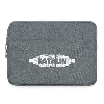 Mutti Katalin - Laptoptasche 15" - Grau meliert - Vorne