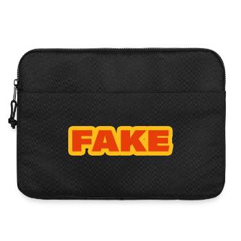 Faux - Sacoche pour ordinateur portable 15 pouces - noir - Devant