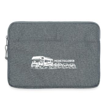Me and my followers - Motorhome - Traffic jam - Laptop bag 15" - heather grey - Front