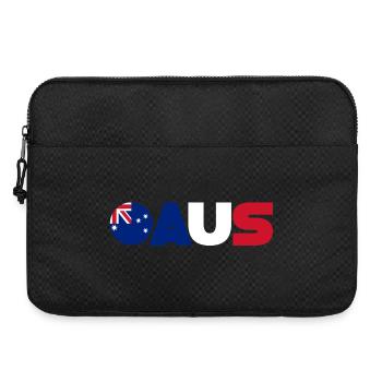 Australien - Laptoptasche 15" - Schwarz - Vorne