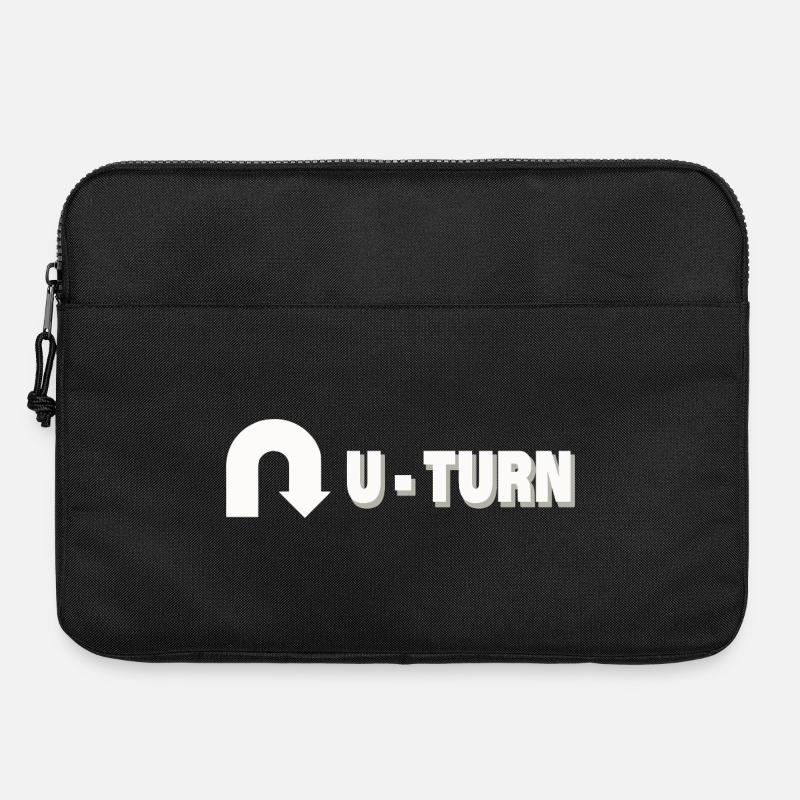 U-TURN - Laptoptasche 15" - Schwarz