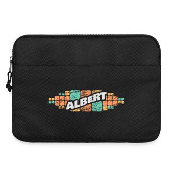Albert comme prénom - Sacoche pour ordinateur portable 15 pouces - noir - Devant