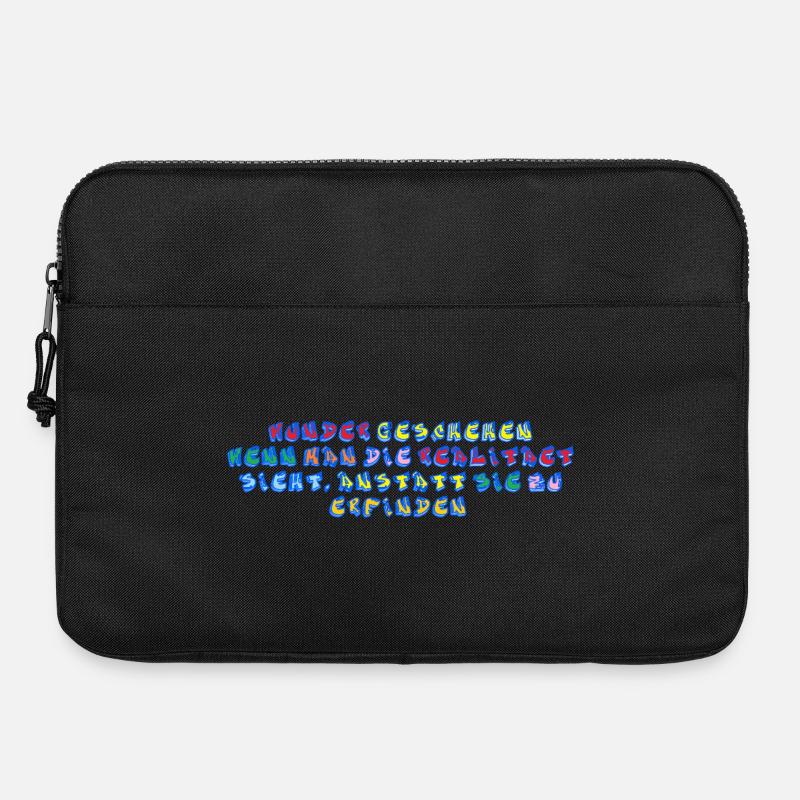 Wunder - Laptoptasche 15" - Schwarz