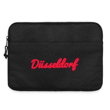 Düsseldorf Script Stadtlogo - Laptoptasche 15" - Schwarz - Vorne