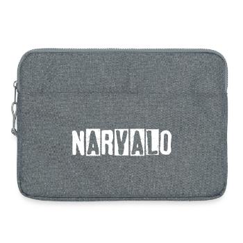 narvalo logo - Sacoche pour ordinateur portable 15 pouces - gris chiné - Devant