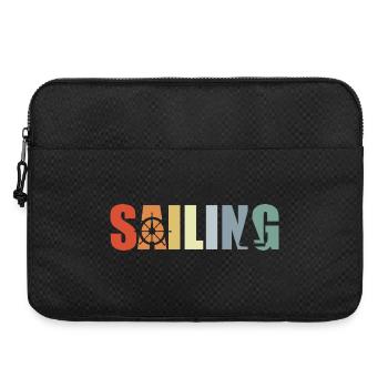 Voilier - Sacoche pour ordinateur portable 15 pouces - noir - Devant