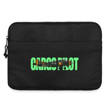 Cargo pilot Ju-52 - Laptoptasche 15" - Schwarz - Vorne