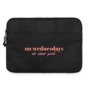 On Wednesdays We Wear Pink | Mean Girls Quote Desi - Laptoptasche 15" - Schwarz - Vorne