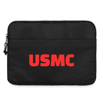 Bitte Design hochladen - Laptoptasche 15" - Schwarz - Vorne