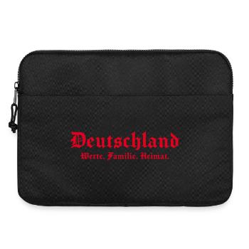 L’Allemagne valorise la maison familiale Allemands - Sacoche pour ordinateur portable 15 pouces - noir - Devant