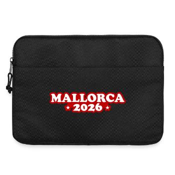 Mallorca 2026 - Laptoptasche 15" - Schwarz - Vorne