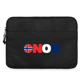 Norwegen - Laptoptasche 15" - Schwarz - Vorne