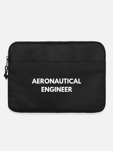 Luftfahrtingenieur - Laptoptasche 15" - Schwarz