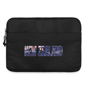 Neuseeländisches Logo Neuseeländisches Symbol Flagge - Laptoptasche 15" - Schwarz - Vorne