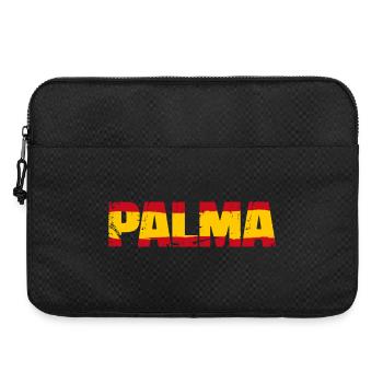Drapeau de Palma, Espagne - Sacoche pour ordinateur portable 15 pouces - noir - Devant