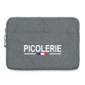 National Drink Humor Aperitif Gendarmerie Gendarme - Laptop bag 15" - heather grey - Front