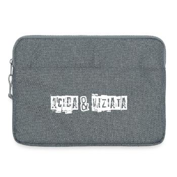 Acidic & Stale - Laptop bag 15" - heather grey - Front