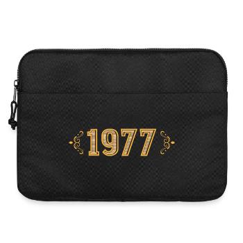 Legende seit 1977 Retro 1977 - Laptoptasche 15" - Schwarz - Vorne