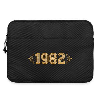 Legende seit 1982, Retro 1982 - Laptoptasche 15" - Schwarz - Vorne