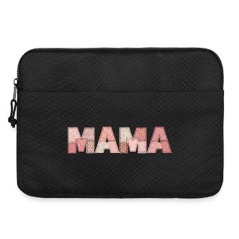 Patchwork Mom Gift for Mom for Birthday - Laptop bag 15" - black - Front