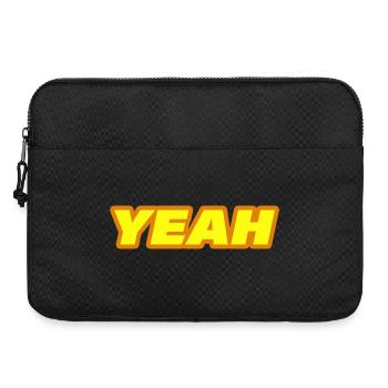 yeah - Sacoche pour ordinateur portable 15 pouces - noir - Devant