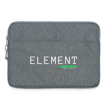 ELEMENT | Minimalist Architects of Essence Design - Laptop bag 15" - heather grey - Front