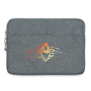 Rowing Team Vintage Look - Laptop bag 15" - heather grey - Front