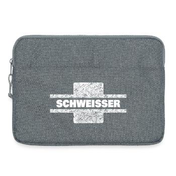 Plasterer as a profession - Laptop bag 15" - heather grey - Front