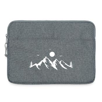 Gebirge - Laptoptasche 15" - Grau meliert - Vorne