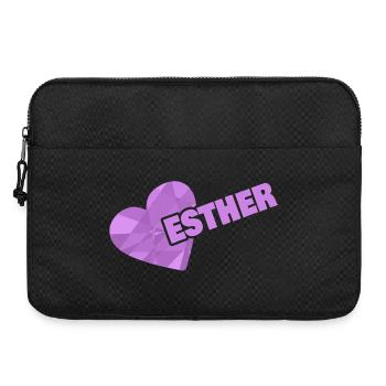 Esther as Kroenchen - Laptop bag 15" - black - Front