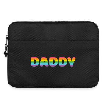 LGBTQ+ Daddy - Laptop bag 15" - black - Front
