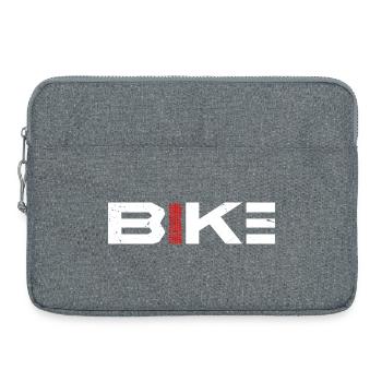 Bike - Laptop bag 15" - heather grey - Front