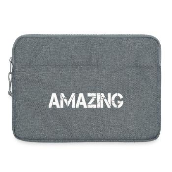 stupéfiant - Sacoche pour ordinateur portable 15 pouces - gris chiné - Devant