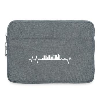 Urban Pulse Skyline - Laptoptasche 15" - Grau meliert - Vorne