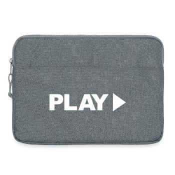 PLAY - Laptoptasche 15" - Grau meliert - Vorne