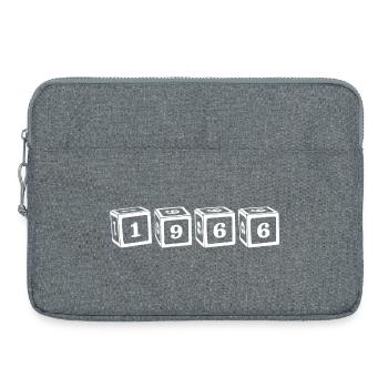 1966 Würfel - Laptoptasche 15" - Grau meliert - Vorne