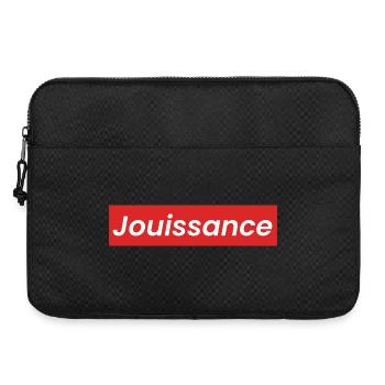 Jouissance Statement philosophy - Laptop bag 15" - black - Front